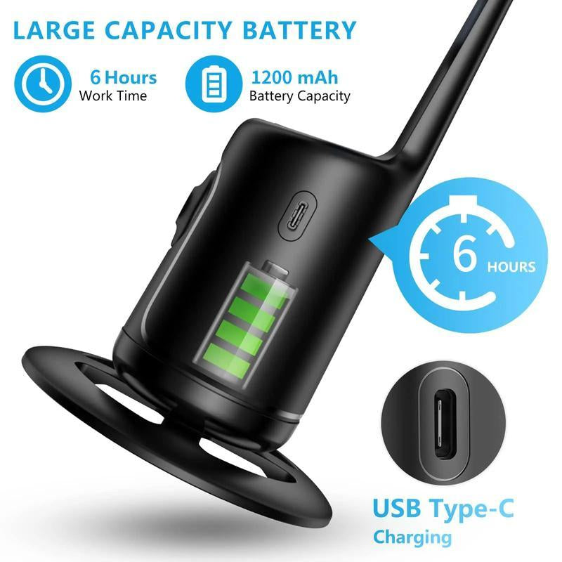 360° Auto Face Tracking Gimbal Stabilizer for Phones, Vlogging & Video Recording